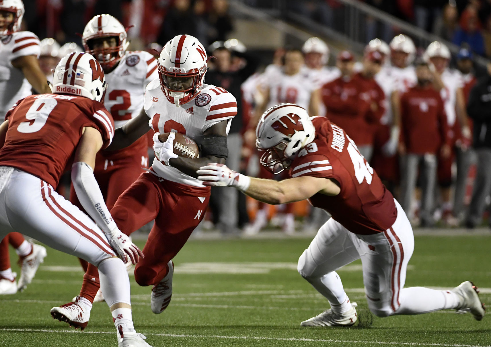 Nebraska vs Wisconsin, college football, 10.6.18